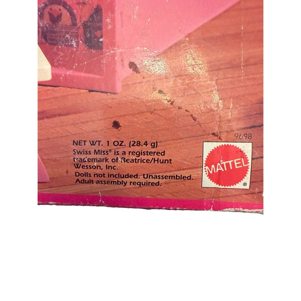 NEW SEALED IN BOX Vintage Barbie Chocolate Shop 1990 Play Set 3814/71 - Picture 3 of 16